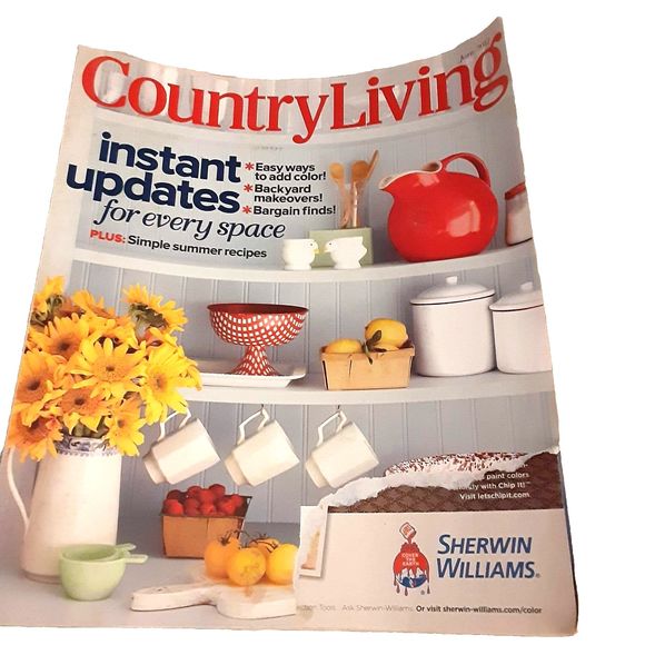 Country Living magazine June 2013 instant updates for every space - Picture 1 of 1